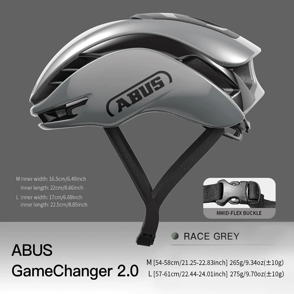 Duitse ABUS Gamechanger fietshelm Tour De France versie racefiets aerodynamische helm fietsuitrusting