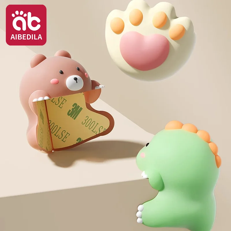 

Cute Cartoon Silicone Baby Corner Guards - Anti-Collision Safety Protection Corners, Adhesive Table Edge Bumpers for Toddlers