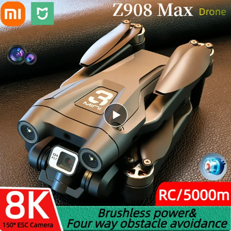 

Квадрокоптер Xiaomi Mijia Z908 Pro Max с бесщеточным Мотором, 8K, GPS