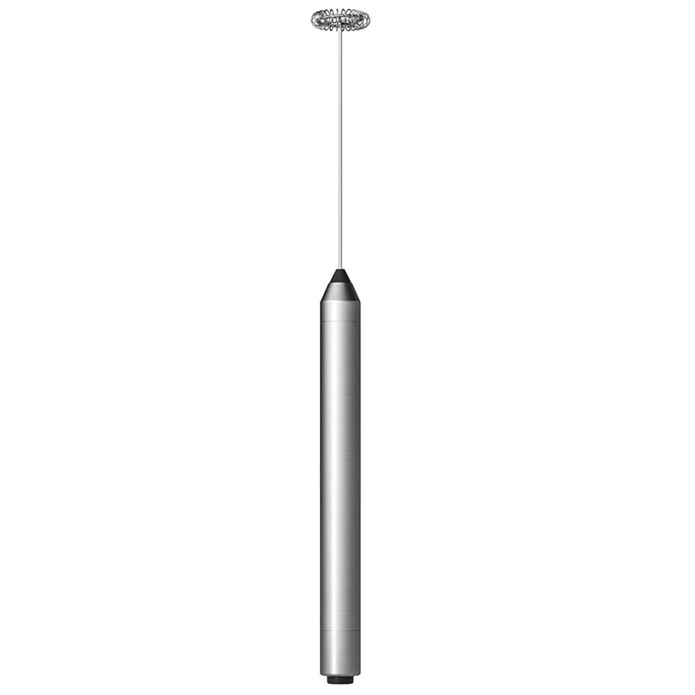 Handheld Milk Frother Bateria, Mini misturador, Fabricante de espuma elétrica, Espuma de leite de aço inoxidável para café