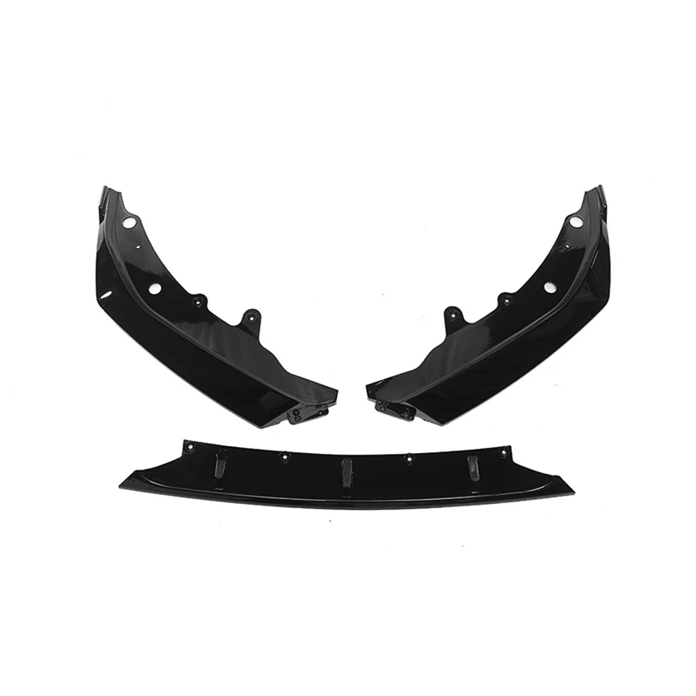 ل BMW 4 سلسلة G22 G23 420i 430i 430d M440i M 2021-2024 الجبهة حافة مصد السيارة المفسد الفاصل الناشر بوديكيت ضبط #5