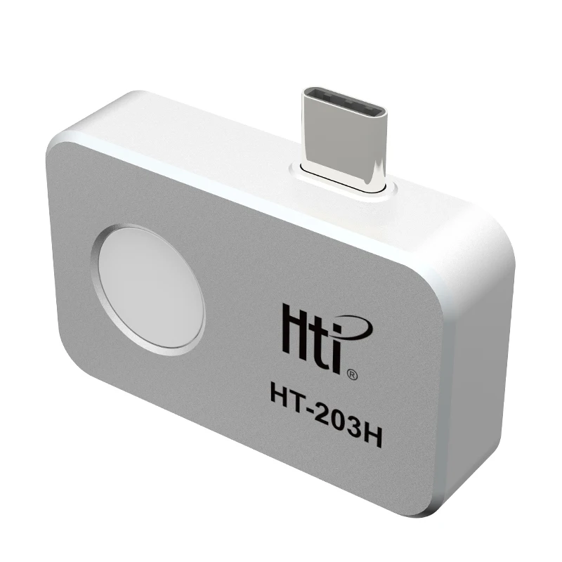 HTI HT-203H 256*192 Pixels Infrared Thermal Imager Android Type C Mobile Phone Thermal Imaging Camera Thermometer PCB Repair