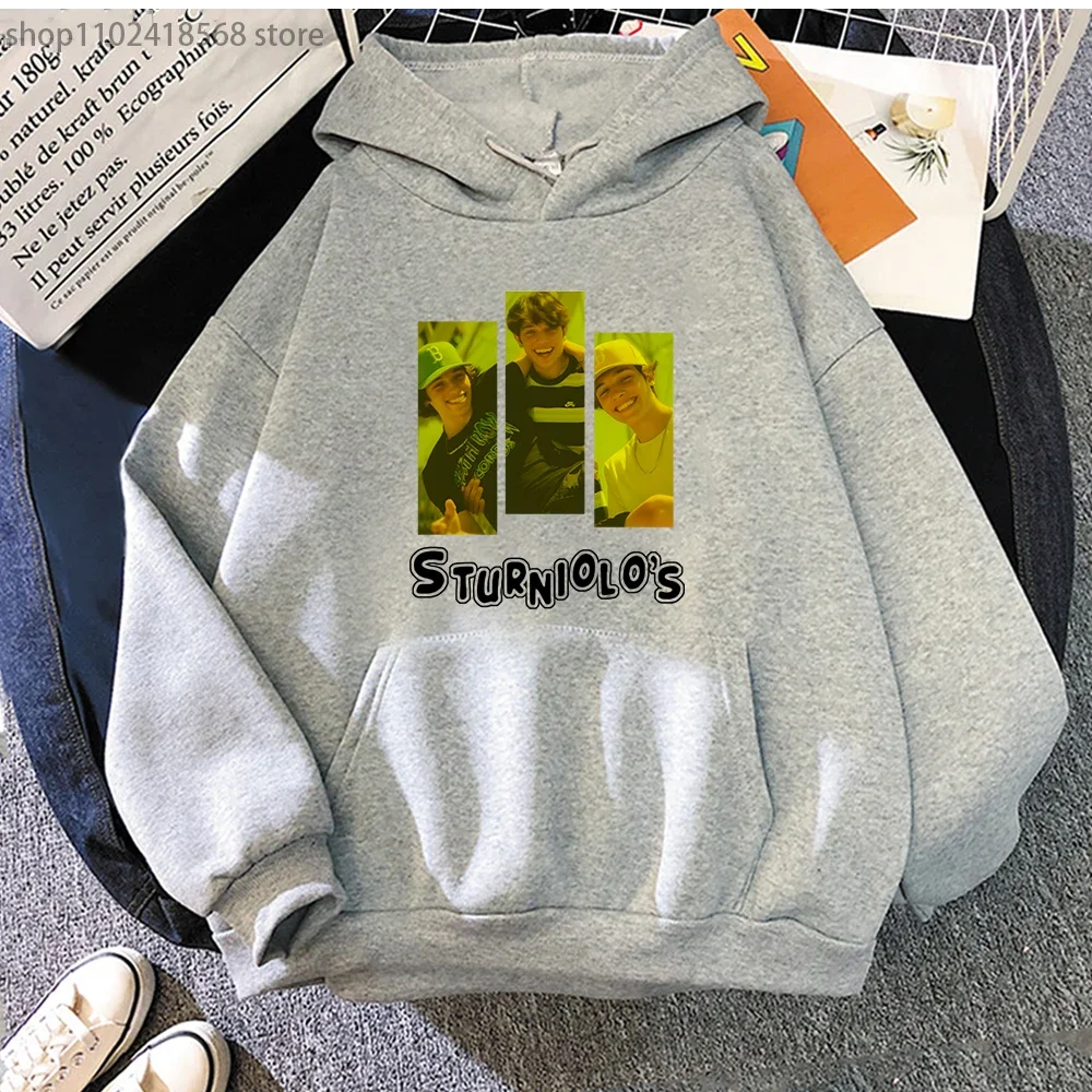 

Sturniolo Triplets hoodies women Kawii Prints Tops Retro 90s sweatshit long Sleeve Clothes Graphic Tee tracksuit men clothing