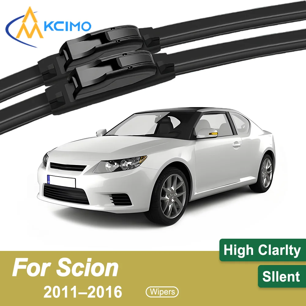 

2-Pack Superior Wiper Blades for Scion tC AT20 2011–2016 All-Season Durable Quiet Wiping Uninterrupted Visibility