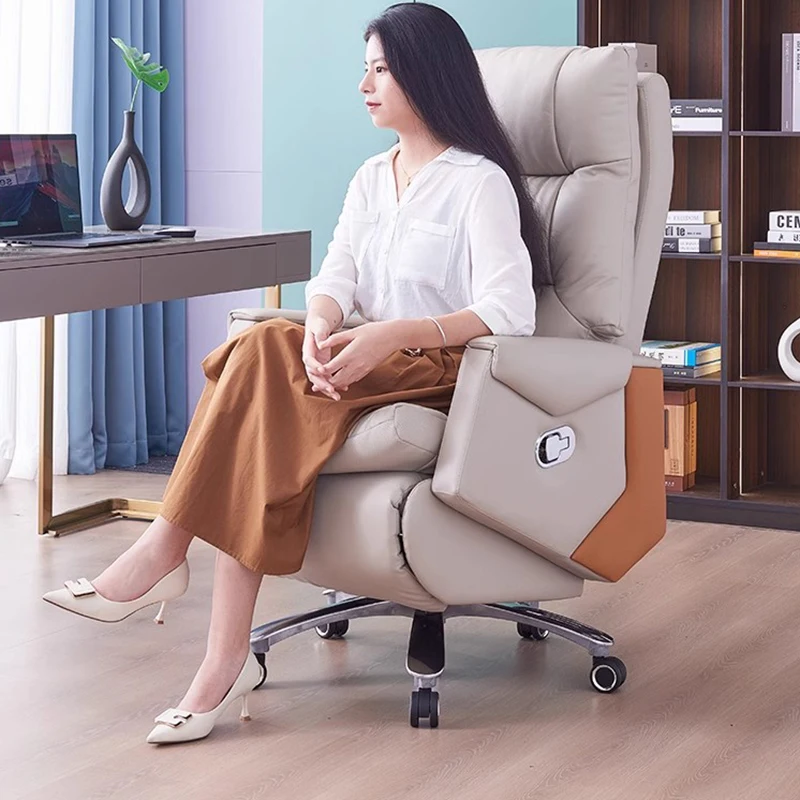 

Makeup Ergonomic Office Chair Modern Low Throne Swivel Study Vanity Office Chair Bedroom Relaxing Taburete Theater Furniture