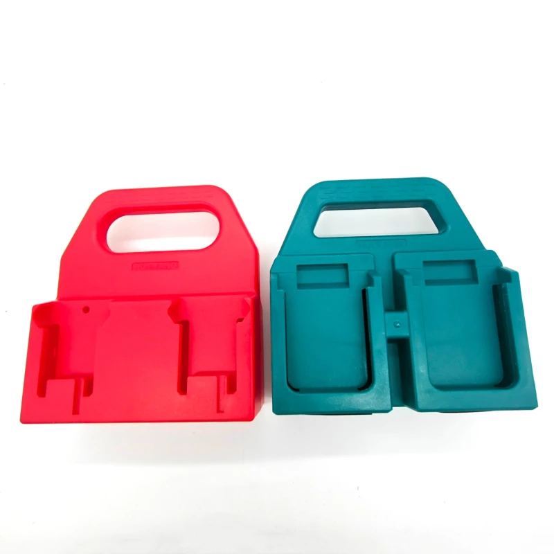 

Heavy-duty ABS Portable Storage Case 4-slot Battery Storage Rack with Handle Compatible with For BL1830/M-18 18V Li-ion Battery