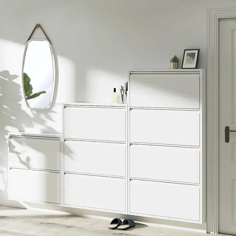 

Door Multi Layer Women Shoe Racks Dust Proof Nordic Organizer Wall Shoe Racks Dorm Hallway Schoenen Opbergsysteem Furnitures