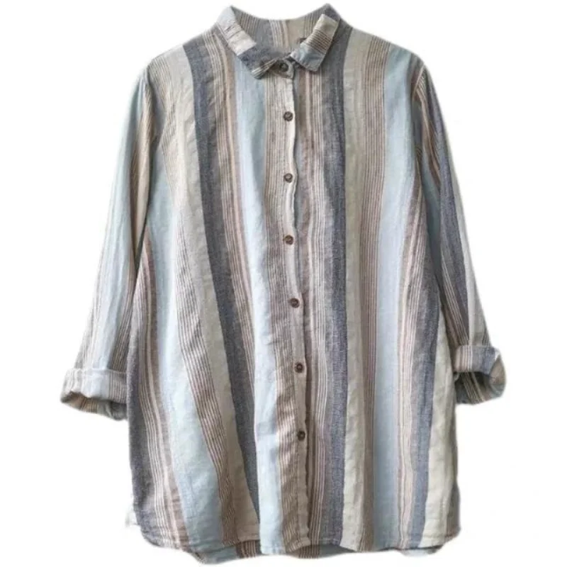 الخريف الشتاء قمصان طويلة الأكمام الملابس النسائية مزاجه تنوعا مريحة محززة موضة بسيطة الساخن بيع تنوعا