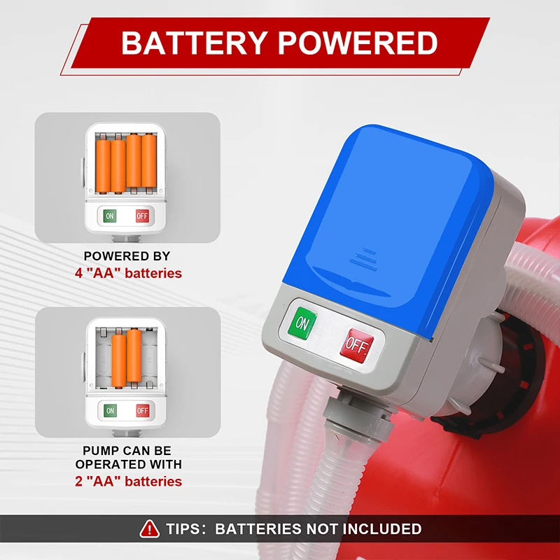 Gas Station Battery Powered Plastic Self-priming Portable Handheld