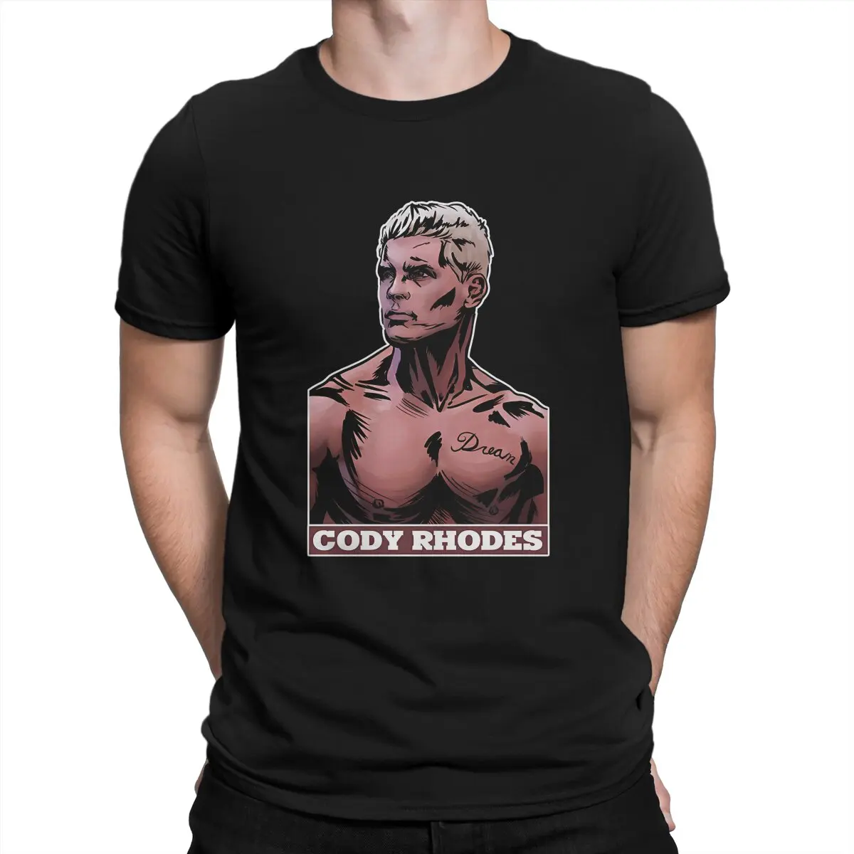 Toothhfairy Man's TShirt Cody Rhodes Crewneck Short Sleeve Fabric T Shirt Humor High Quality Gift Idea