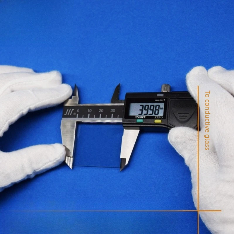 

Custom Lab FTO ITO Conductive Glass Etched Interdigital Electrode Spiral Drilling Invoice Available