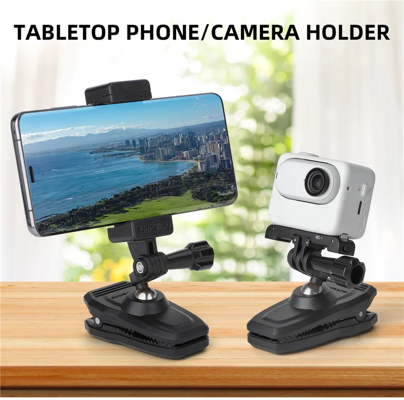 Magnetische Action-Kamera, 360-Grad-Dreh-Hut-Gürtel, Rucksack-Clip-Klemmhalterung für DJL OSMO Action 6 5 Pro 4 Go Pro 13 12 11 10 9 – Detail 11