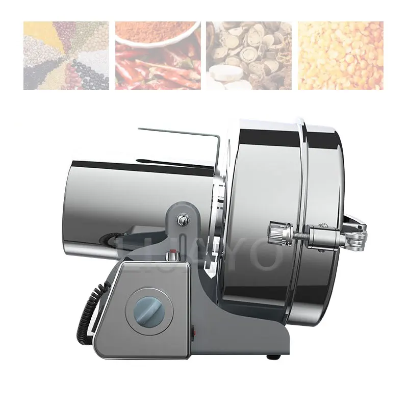 Electric Superfine Mill Grinder Commercial Stainless Steel Grain Coffee Pearl Grinding Machine 220V110V