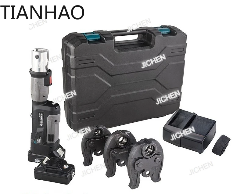 PZ-1930 جولي أداة ZUPPER قابلة للشحن الكهربائية لقط مواسير الصلب غير القابل للصدأ العقص أداة كراج سيارات قابلة للطي