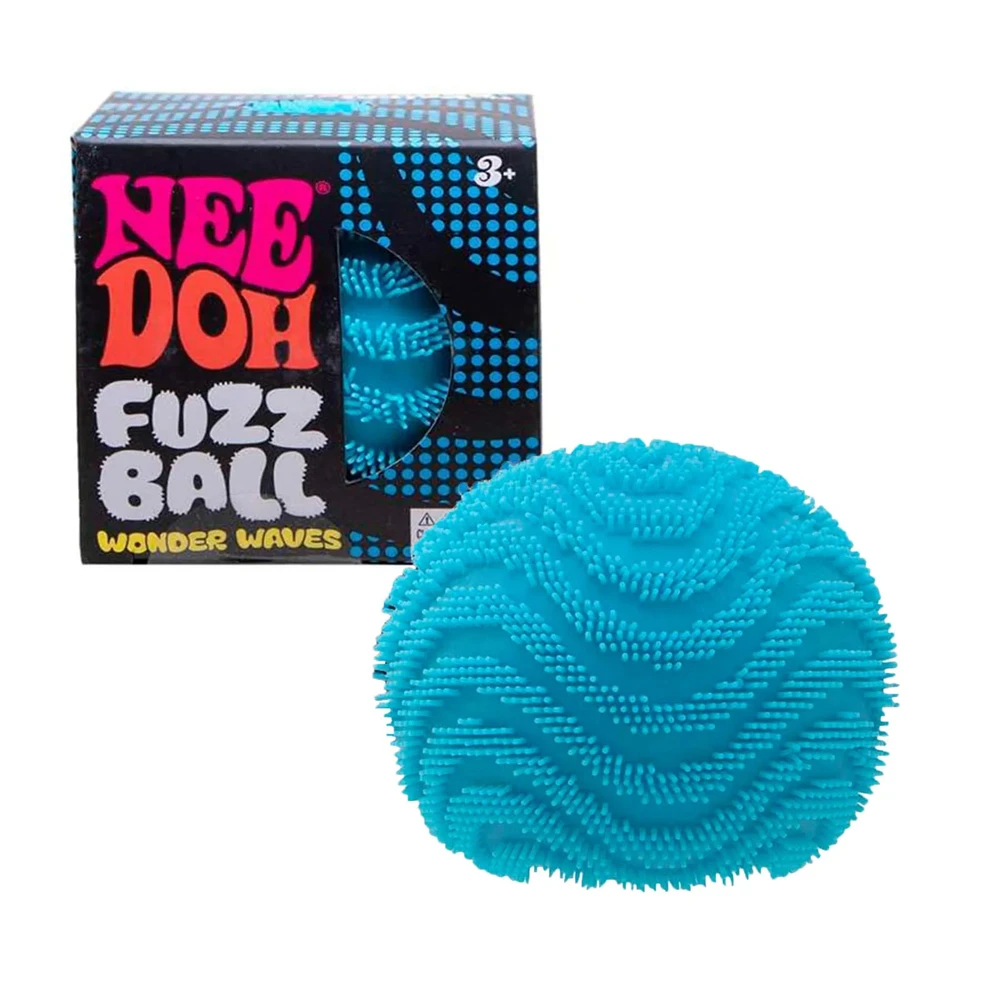NeeDoh Fuzz Ball Blind Box Serie Desktop-Deko Stressabbau-Spielzeug Geeignet für Menschen unter Druck Spaßiger Weicher Stressball