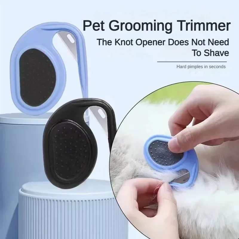 Pet Knotting Blade Comb Cat and Dog Hair Removal Beauty Trimmer Comb Cat Hair Cleaning Brush Cat and Dog Grooming Knotting Tool