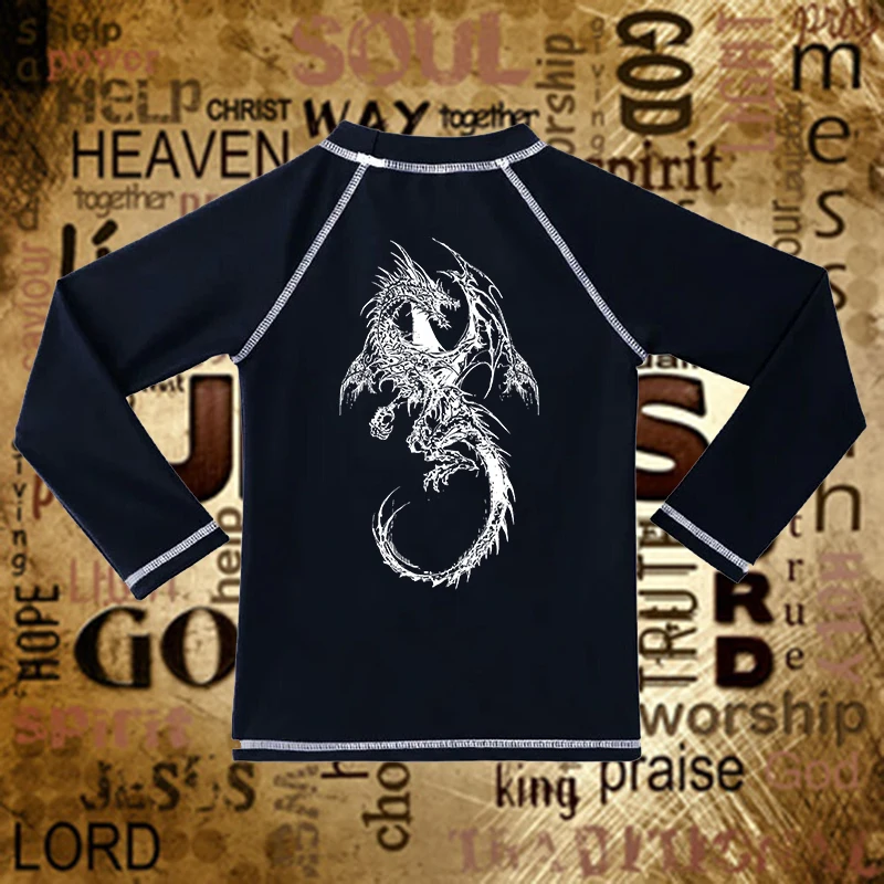 

Women's Fashion Versatile Fun Slim Tee 90s Harajuku Punk Aesthetics Gothic Top Vintage Creative Dragon Pattern Printing T-shirts