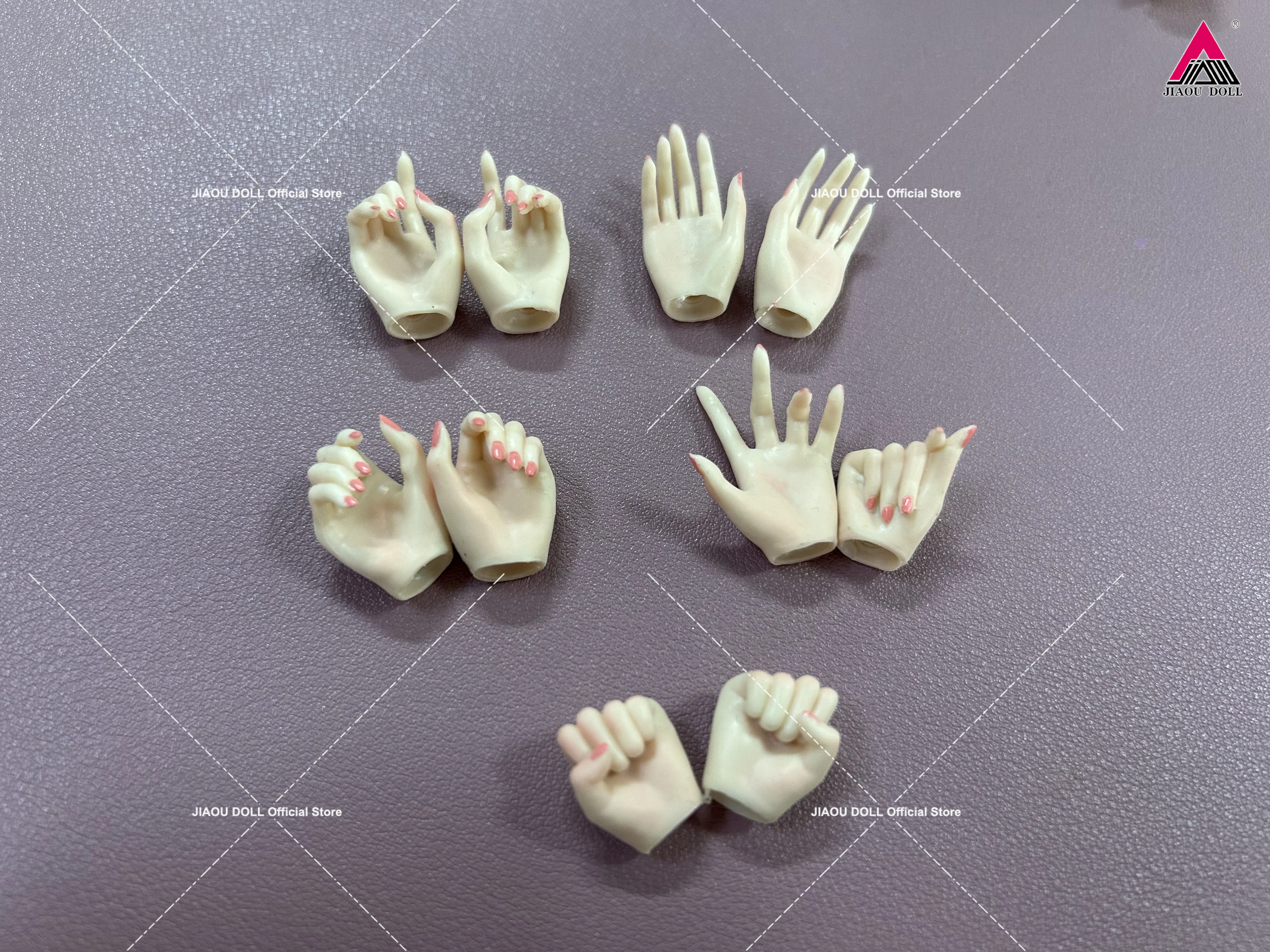 1/6 Scale Female Makeup Hand Shape Gesture Foot Model Body Accessories Fit 12\'\' Action Figure Body Doll