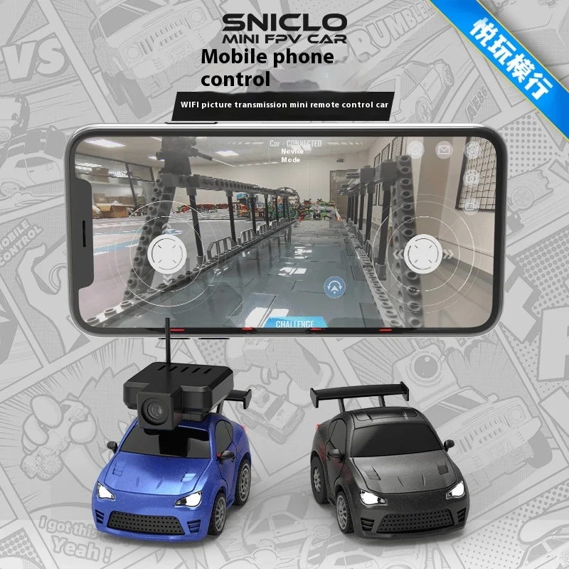 

Sniclo Q25 Wi-Fi 1:100 первое видение беспроводной Fpv гоночный трековый автомобиль с полным приводом альпинистский автомобиль подарок на день рождения Wrangler