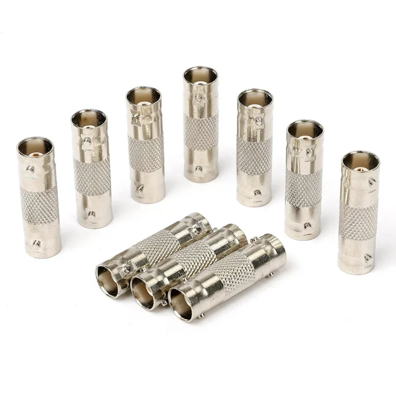 10pcs solderless female cctv BNC connector BNC injector for cctv system CCTV Camera Accessories