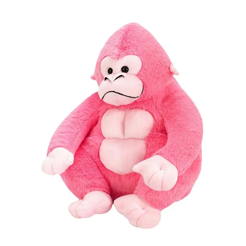 Gorilla Plush Toy Cartoon Gorilla Doll 9.8 Inches Zoo Animal Plush Toys Plush Animal Doll Plush Stuffed Animal For Sofa Decor