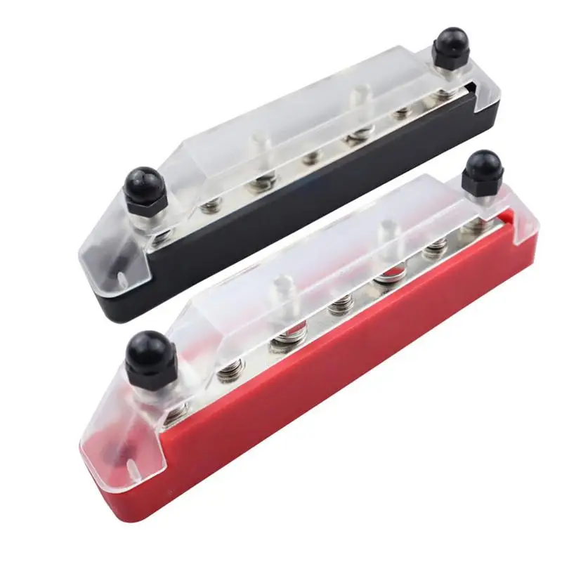 Power Distribution Block 150A Boat Power Distributor Car Terminal Block Marine Bus Bar Junction Kit Rust Prevention Battery