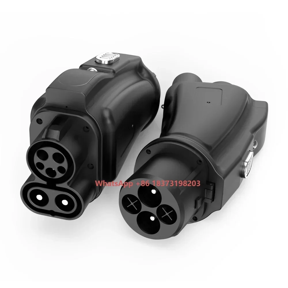 

2025 Hot Sale CCS1 to CHAdeMO Portable 250A EV Fast Charging DC Adapter 250KW Electric Vehicle Charger Connector Adapter