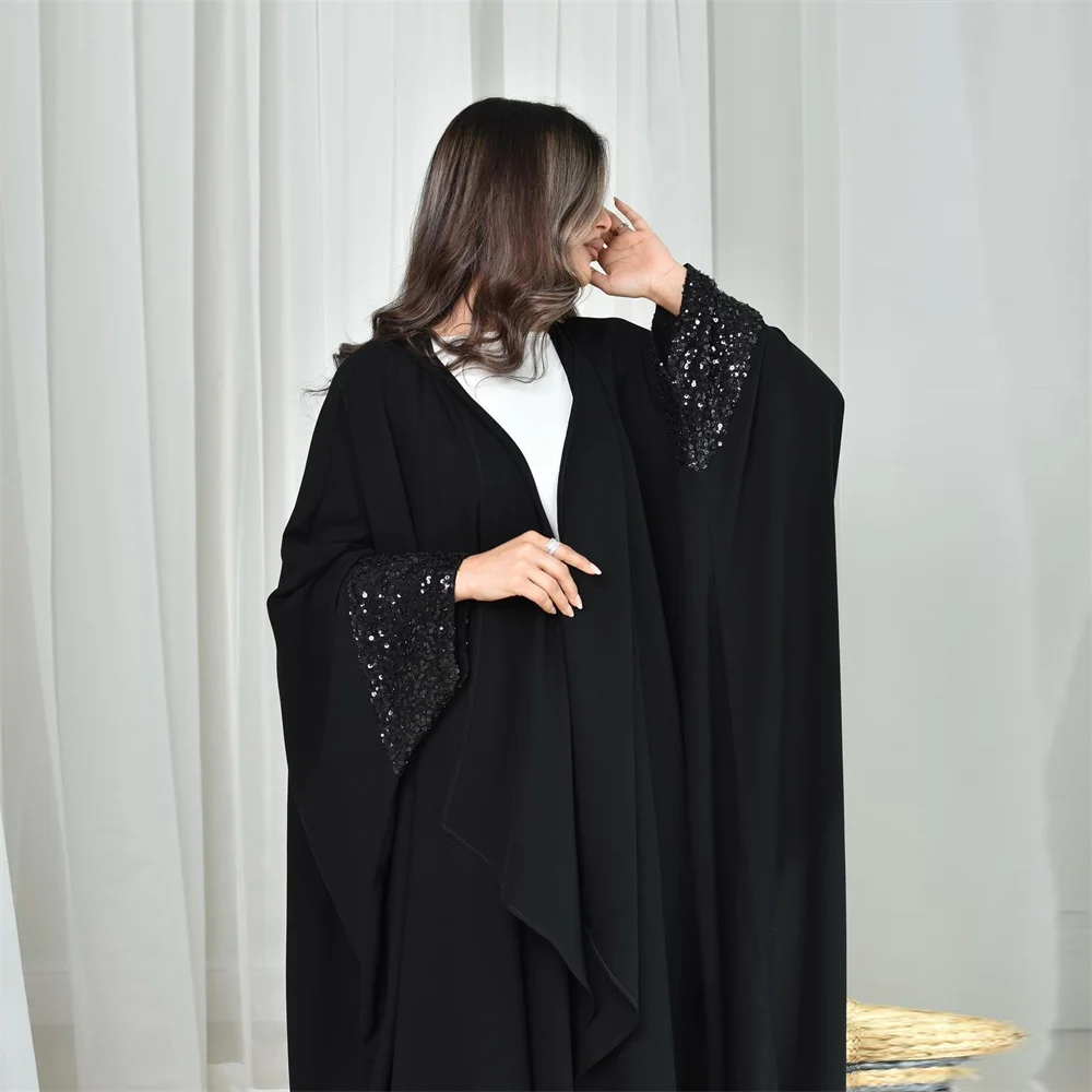 2024 Ramadan Eid Modest Elegant Abaya Dubai luxury Turkey Islam Muslim Dress Clothes Women Kebaya Kaftan Robe Femme Musulmane