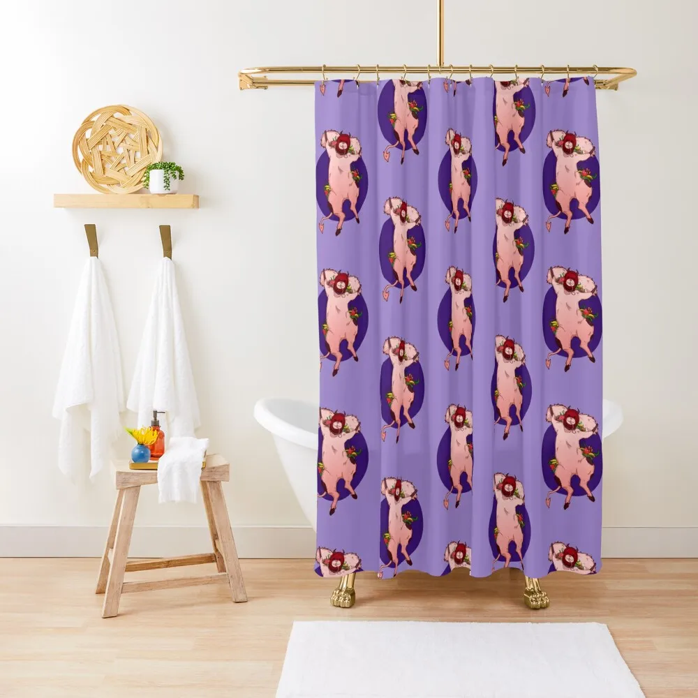 

Kikurage (DOROHEDORO) Shower Curtain Bathroom Shower Bathroom Fabric Shower Set Curtain