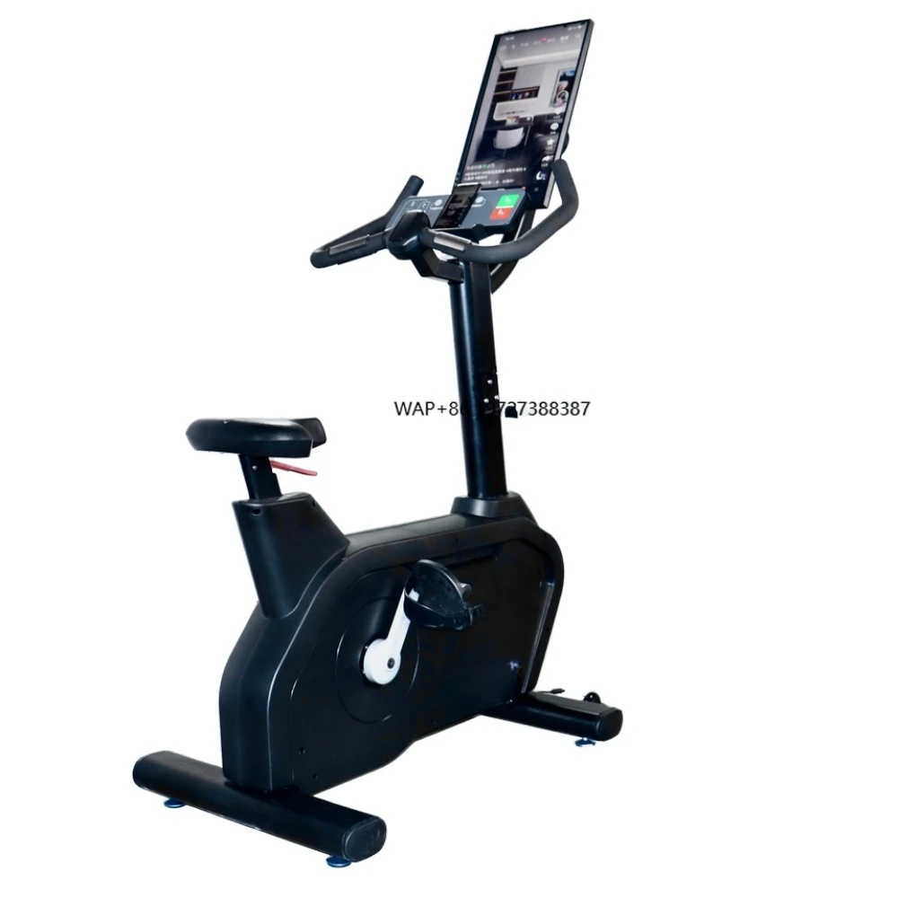 High Quality Gym Fitness Upright Bike Equipped with LCD Screen Commercial Upright Bike