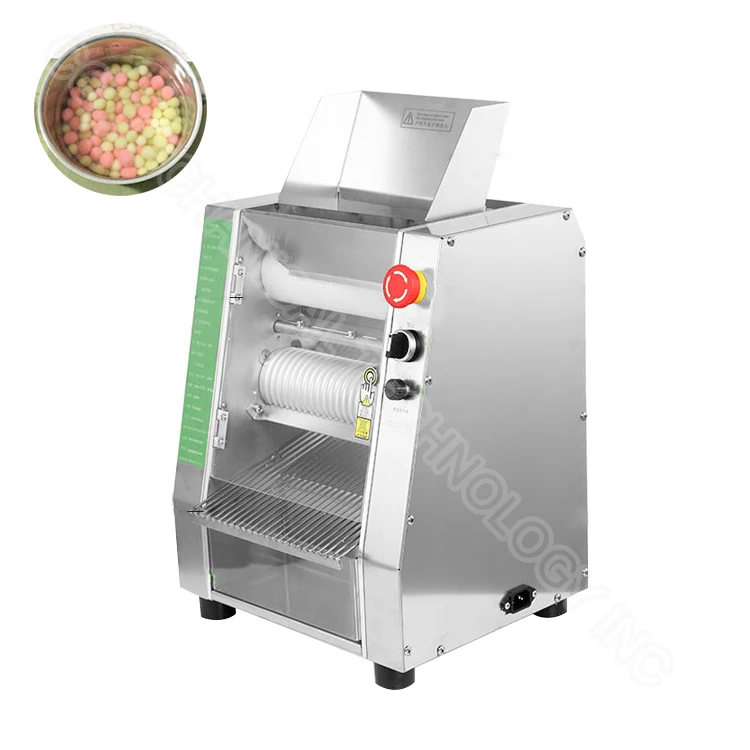 

Bubble tea pearl making machine Egg tray pad printing machine Round cassava pearl making machine