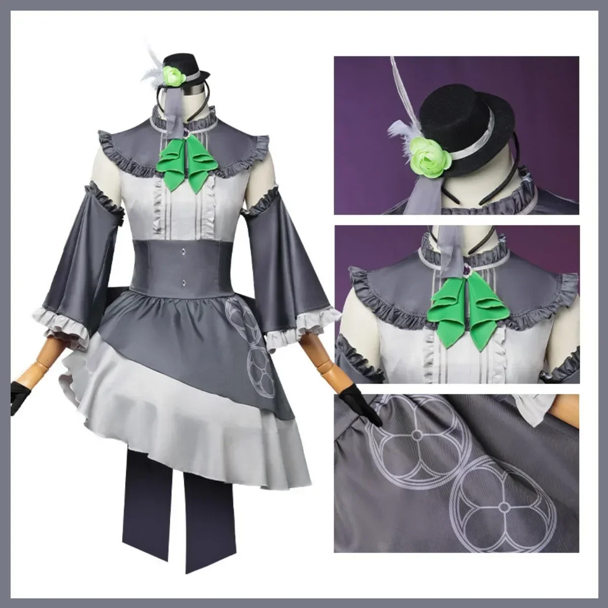 Jeu Blue Archive Utazumi SakurCabo Cosplay Costume pour femme, perruque de princesse, robe Lolita, uniforme Kawaii, carnaval, fête d'anniversaire, trempé