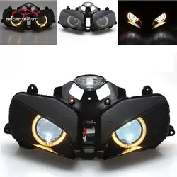 For Honda CBR600RR 2003 CBR 600RR 2004 CBR 600 RR 2005 2006  Motorcycle Front Headlinght Assembly Motor LED Head Light Lamp