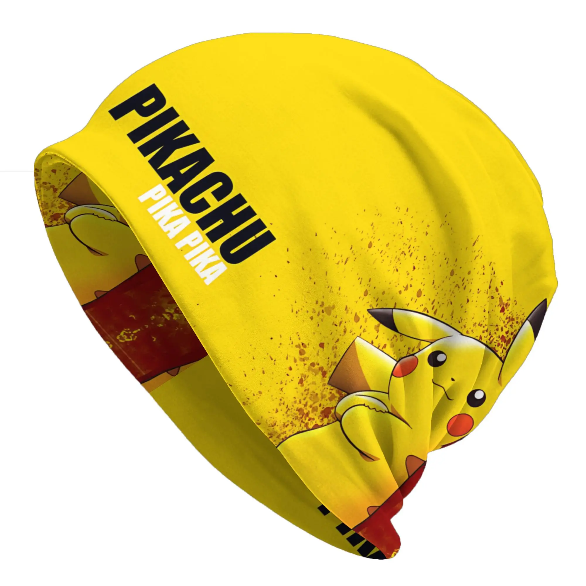Autumn Styles Bonnet  Men Women's Thin Hat Anime Pokemon Pikachu Theme Summer Cap Design Skullies Beanies Caps