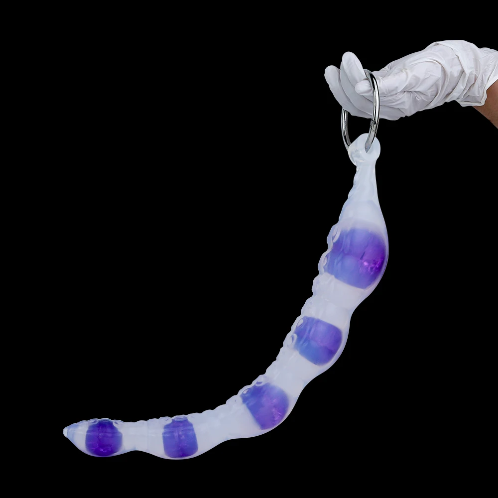 YOCY الوحش اللامسة القضيب سيليكون طويل الشرج المكونات الإناث G بقعة محفز الشرج الجنس لعب للكبار زوجين تدليك متعة #4