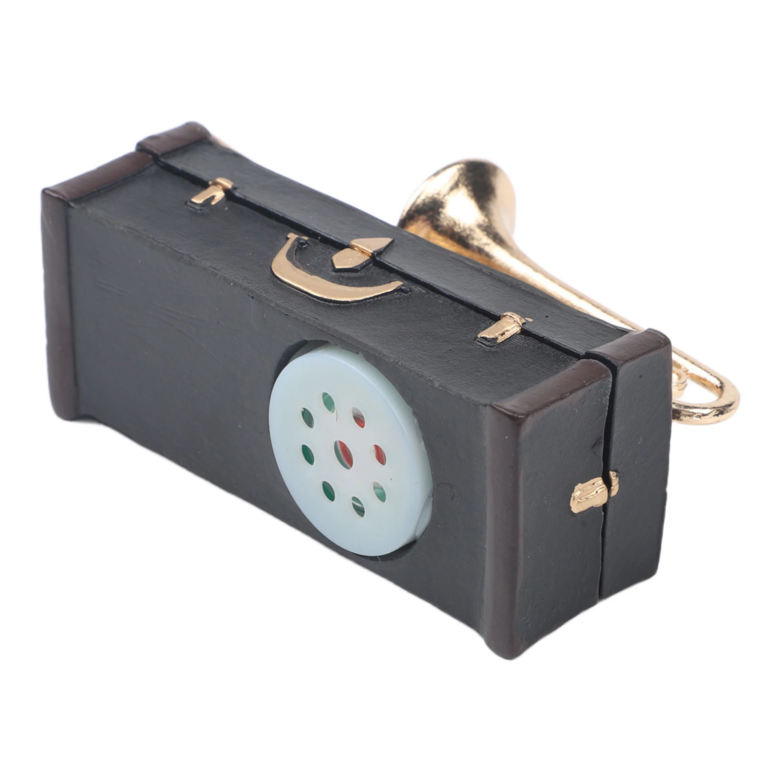 Hand-Finished Trombone Music Box Combining Sculptural Intent And Sound Utility Sized For Placement Without Overwhelming Space