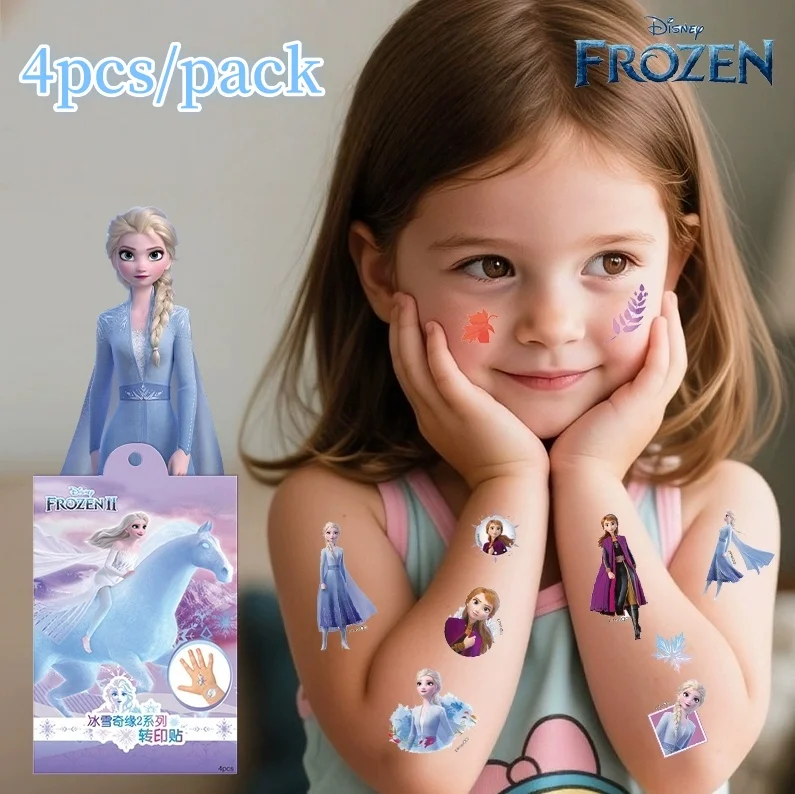

Anime Frozen Tattoo Stickers Elsa Anna Children Tattoo Body Waterproof Princess Tattoo Stickers Kids Toys Christmas Gifts