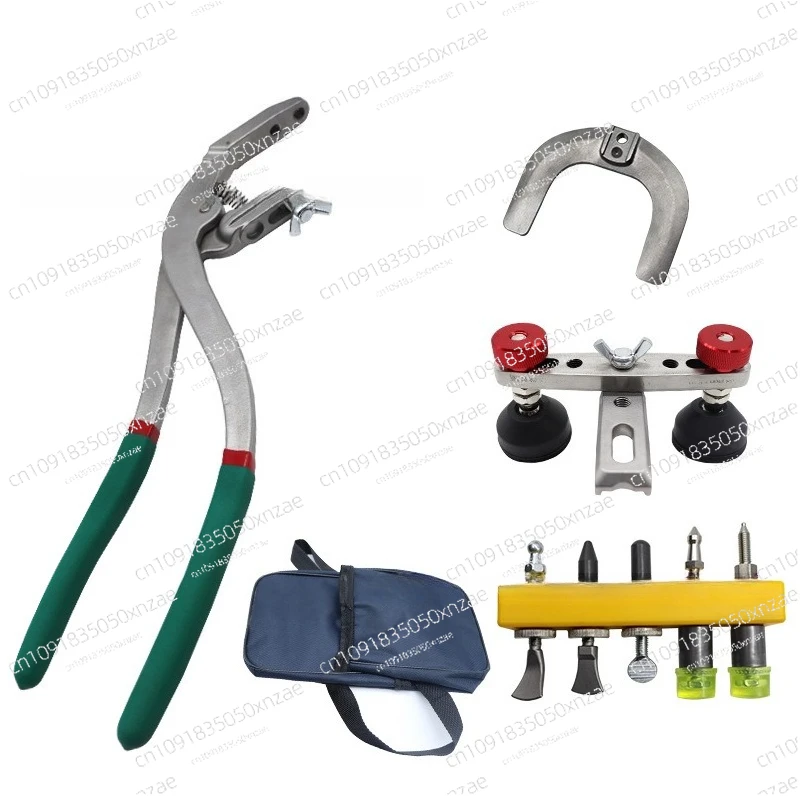 

Paintless Car Dent Repair Kit Body Dent Edge Crimp Pliers Anti-Slip Grip Portable Metal Crimp Vise Fender Edge Repair Tool Kit
