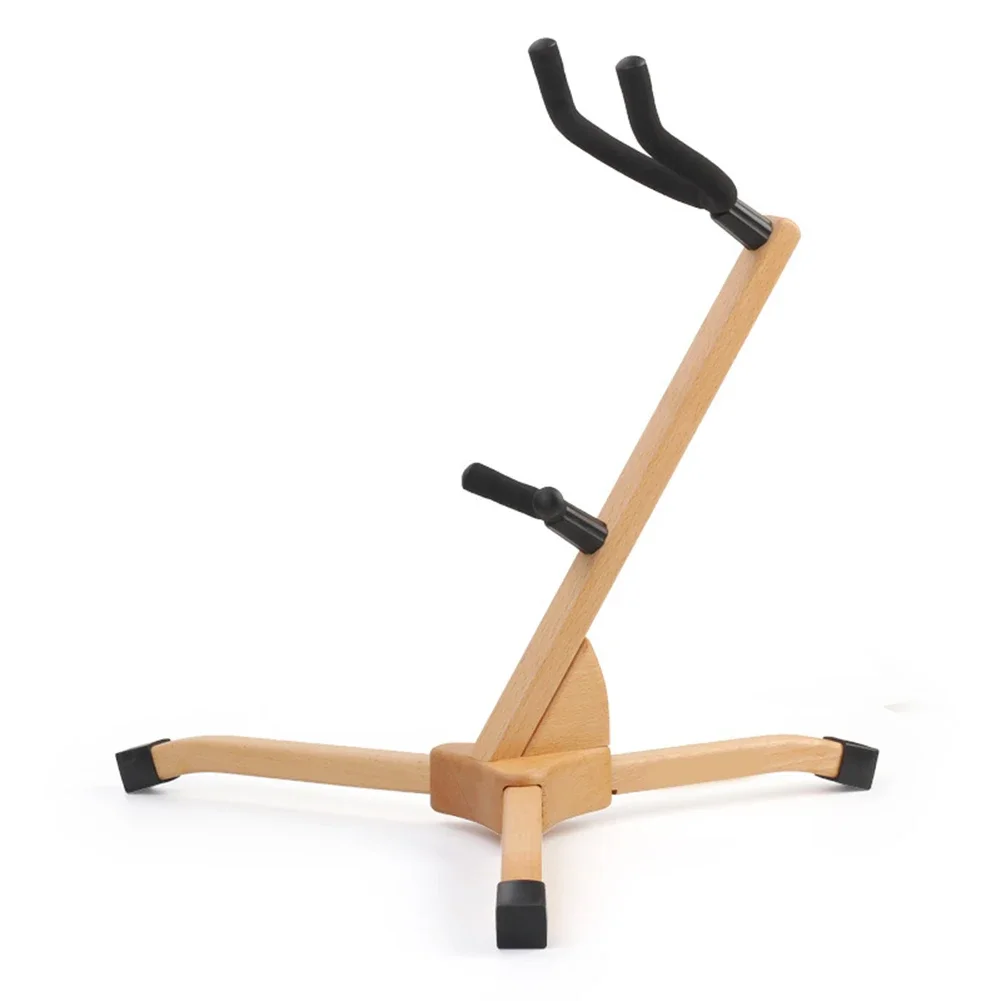 

1 Pc Saxophone Stand Solid Wood Saxophone Stands Sax Tripod Stand Holder For Alto Tenor Sax Holder Beech Saxophone Stand