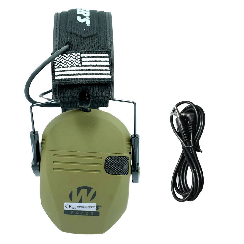 Outdoor Hunting/Shooting Earmuffs Actively Reduce Noise to Protect Hearing, Train Tactical Headphones to Strengthen Human Voice