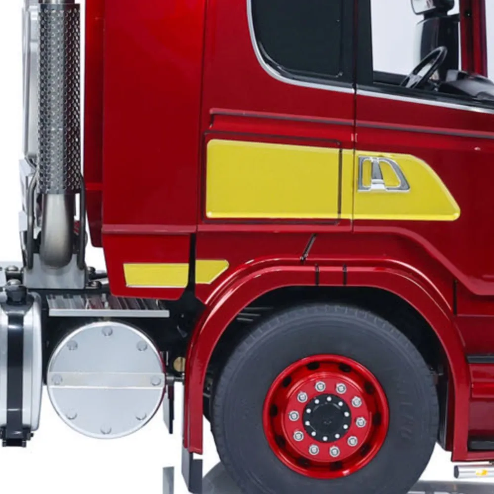 

LESU 1/14 RC Tractor Truck 6x6 Metal Chassis Remote Control Car Smoke Unit Lights Sound Painted Assembled DIY Model Toy THZH1635