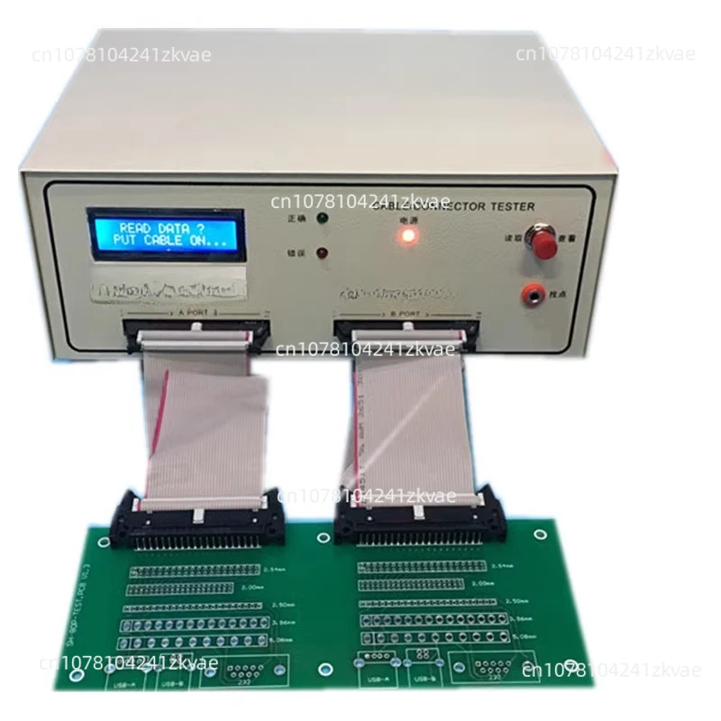 Wire Testing Machine, Wire Harness Tester, Data Cable Dual-ended Detector, Cable Conduction Short Circuit Dislocation Tester