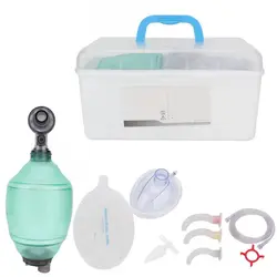 G92F Adults Manual Resuscitator PVC Ambu Bag Tube First Aid Tool Simple Breathing Apparatus Making Machines