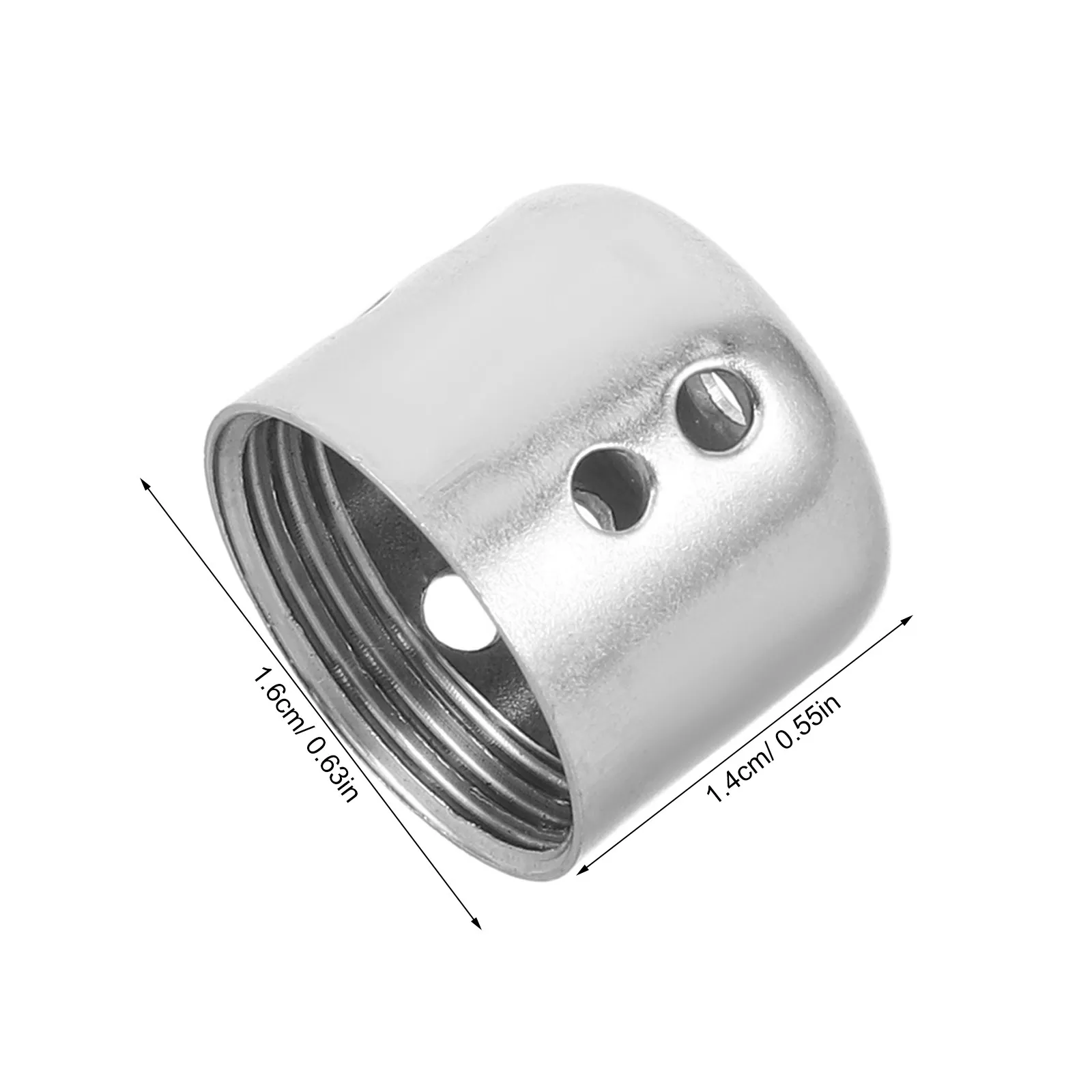 2Pcs Stainless Steel Beverage Dispenser Filter Cap Anti-Clog Faucet Strainer Lid Replacement Juice Drink Tap Accessory