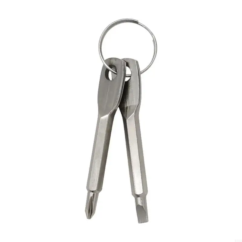 B46A Multifunctional Mini Pocket Tool Portable with Key Rings Pocket Screwdriver