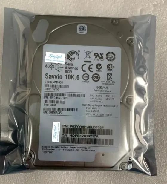 

Для ST600MM0006 600G 10K SAS 6G 2,5 inch server