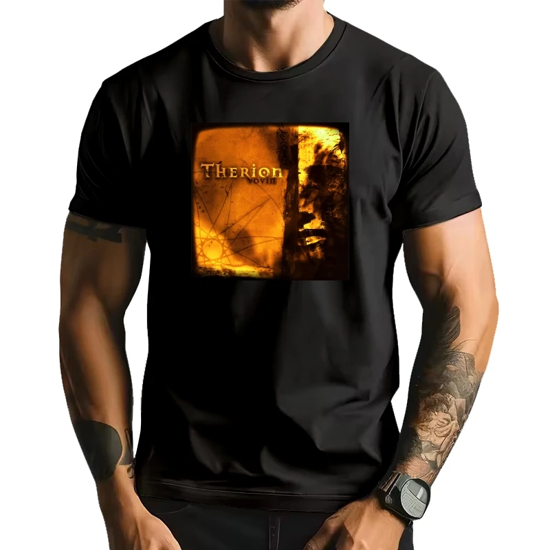 

Мужская футболка с коротким рукавом Therion Rock Tee Женские рубашки в стиле хип-хоп (13)