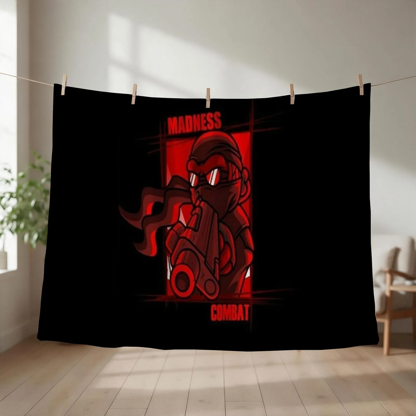 Madness combat Throw Blanket Personalized Gift Retros Blankets For Bed halloween Blankets
