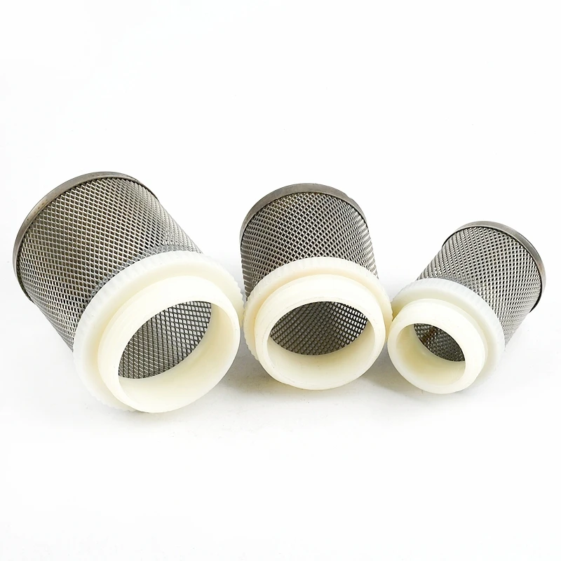 1PC Stainless Steel Male Thread Filter Cup Water Pump Hose Mesh Filter Garden Irrigation Fittings Aquarium Fish Tank Filter