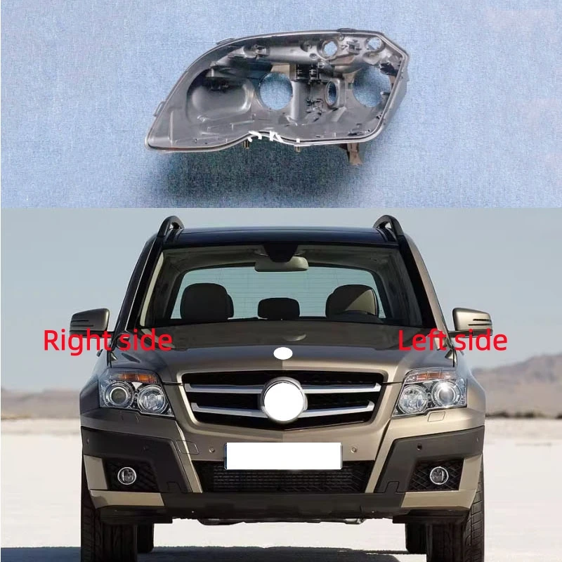 

Основание фары для Mercedes-Benz GLK 2008 2009 2010 2011 2012, дом для фар автомобиля, задняя база, передняя автоматическая фара, задний дом